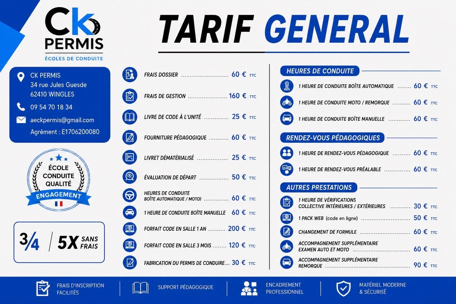 Tarif general